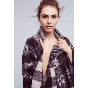 NEW! Anthropologie Reversible Poncho / Cape